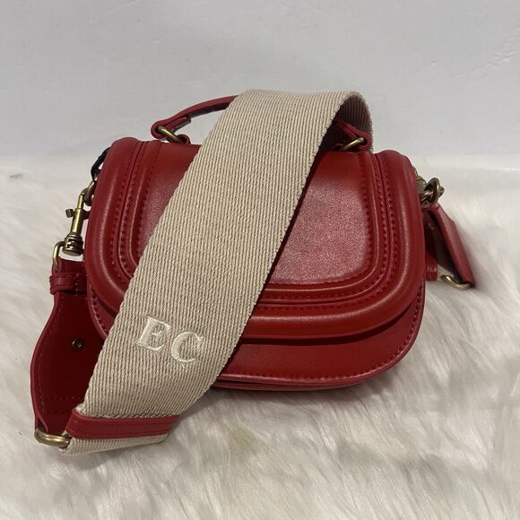 Zara Crossbody Flap Mini Bag Removable And Adjustable Straps Red NWT - Picture 5 of 8